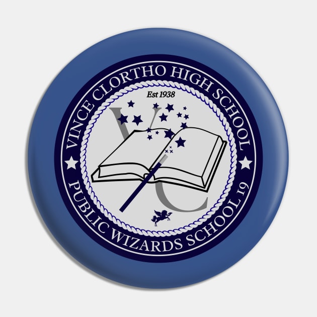 Wizard School Pin by Spatski