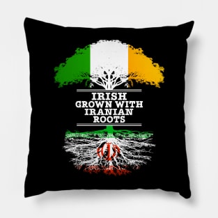 Irish Grown With Iranian Roots - Gift for Iranian With Roots From Iran Pillow