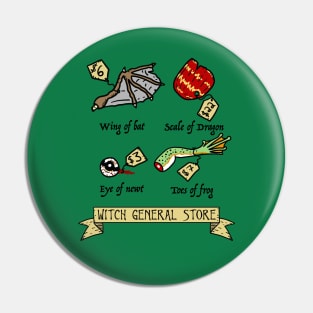 Witch General Store Pin