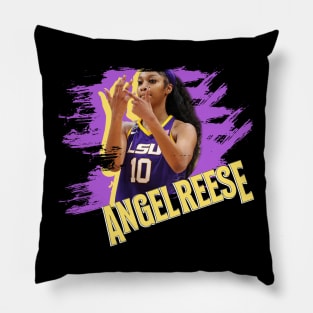 angel reese Pillow