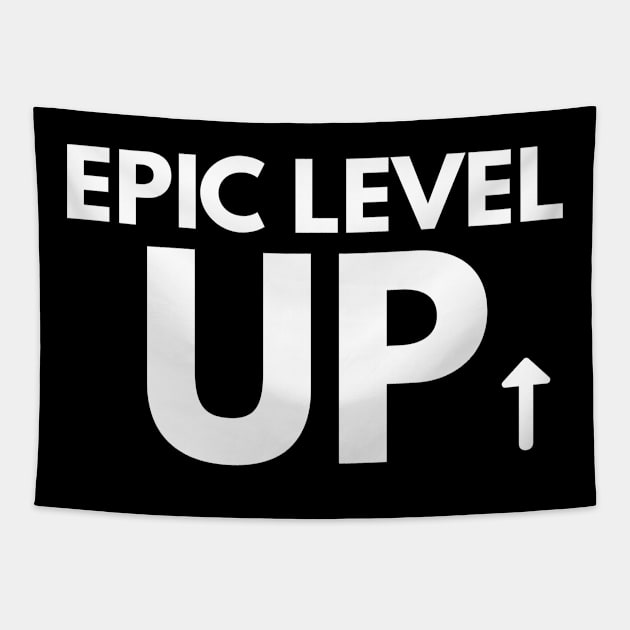 epic level up Tapestry by FromBerlinGift