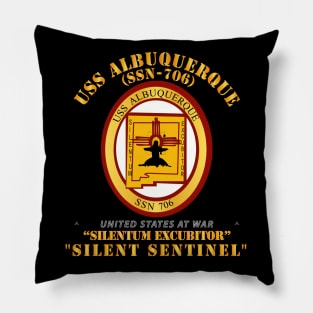 Navy - USS Albuquerque (SSN-706) Pillow