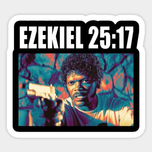 Ezekiel 25:17 - Full Passage Poster for Sale by PKHalford