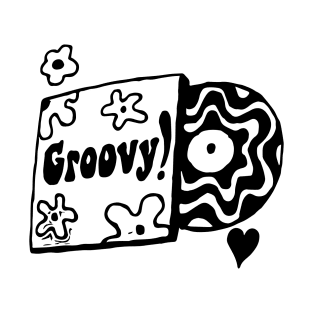 Groovy vinyl records T-Shirt