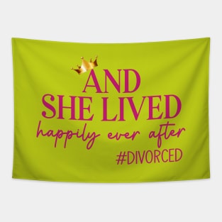 Divorced Theme Tapestry