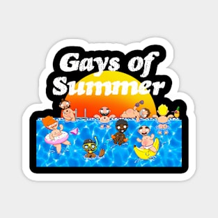 Gays of Summer Magnet