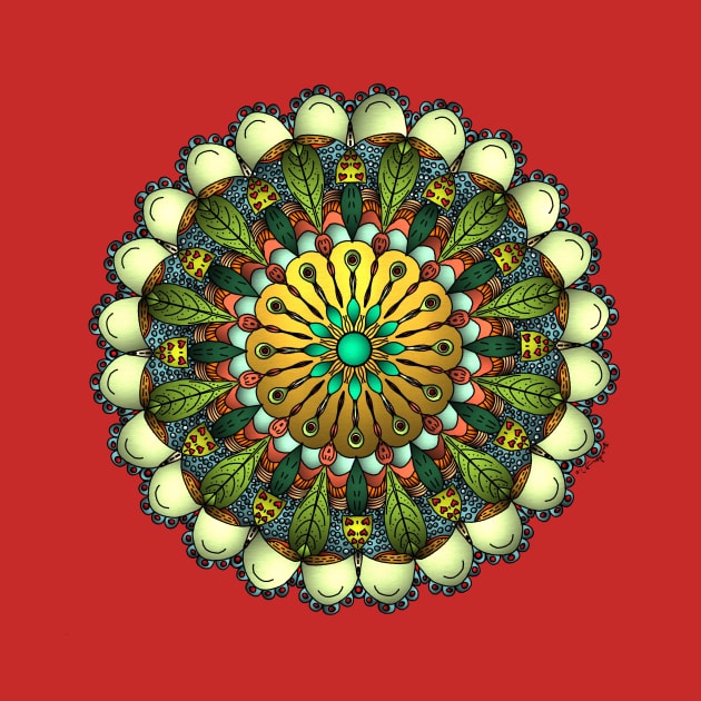 Metallic Mandala by BHDigitalArt