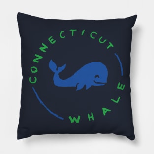 Connecticut Whaleeee 04 Pillow