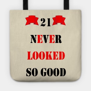 21st Birthday Tote