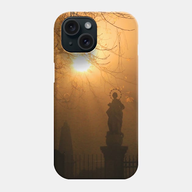 A church yard in Freiburg Phone Case by wanungara