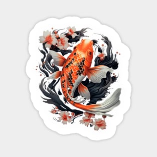 Japanese Koi Carp Nishikigoi Fish Japan Magnet