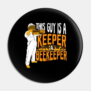 Funny Beekeeping Apiculturist Beekeeper Gift Pin