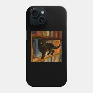 Little Library Cat Phone Case