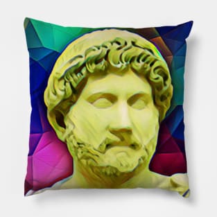 Arrian Colourful Portrait | Arrian Artwork 7 Pillow