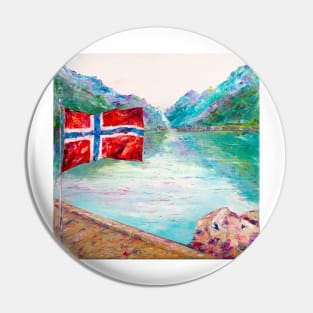 Norwegian Fjord Pin