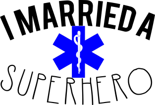 EMS superhero Magnet