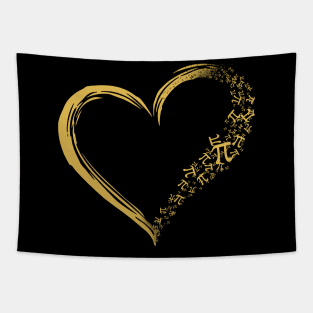 Pi Day Heart Costume Gift Tapestry