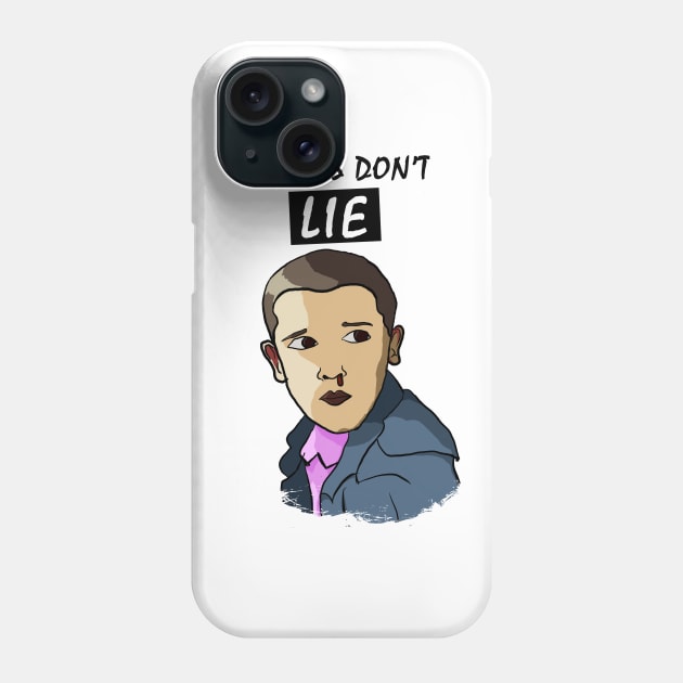 Stranger Things Eleven Phone Case by FlowrenceNick00