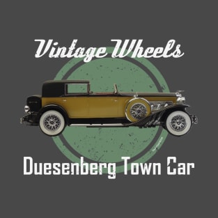 Vintage Wheels - Duesenberg Town Car T-Shirt