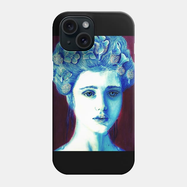 Butterfly Girl Phone Case by teenamarie23art