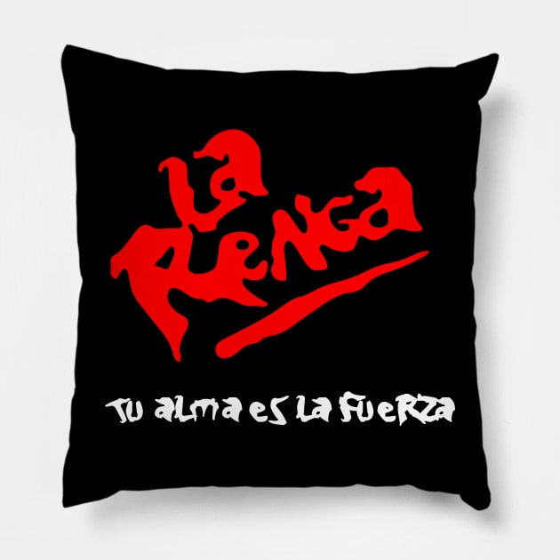 La Renga Pillow by w.d.roswell