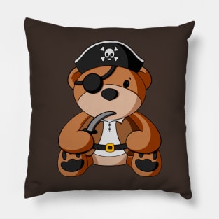 Pirate Teddy Bear Pillow