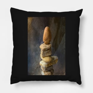 Balancing stones 2 Pillow