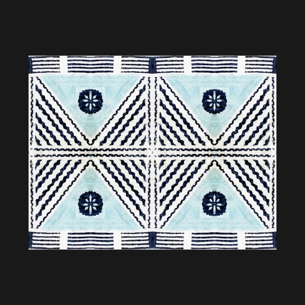 Fijian Tapa Cloth 7C by Hypersphere by Hypersphere