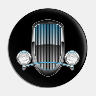 1930s Style Hot Rod Car Grill Pin