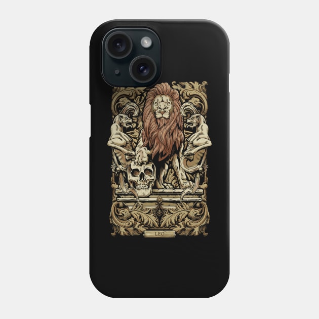 Leo Phone Case by Chack Loon