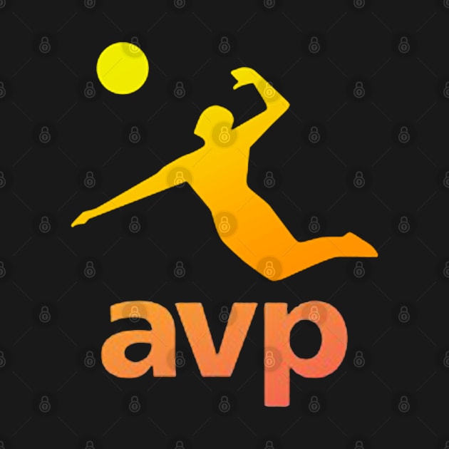 AVP Beach Volleyball by Dawn Star Designs