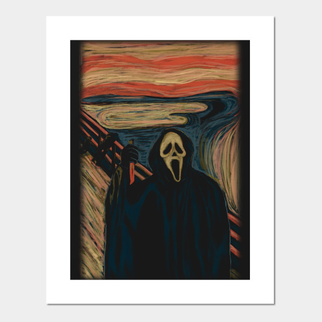 Screaming Ghostface Scream Posters And Art Prints Teepublic