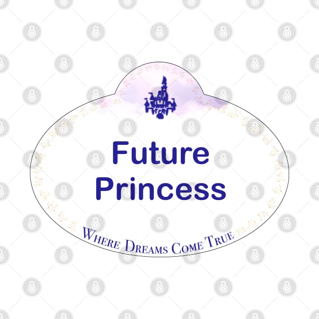 WDW Name Tag- Future Princess by SCarverDoodle