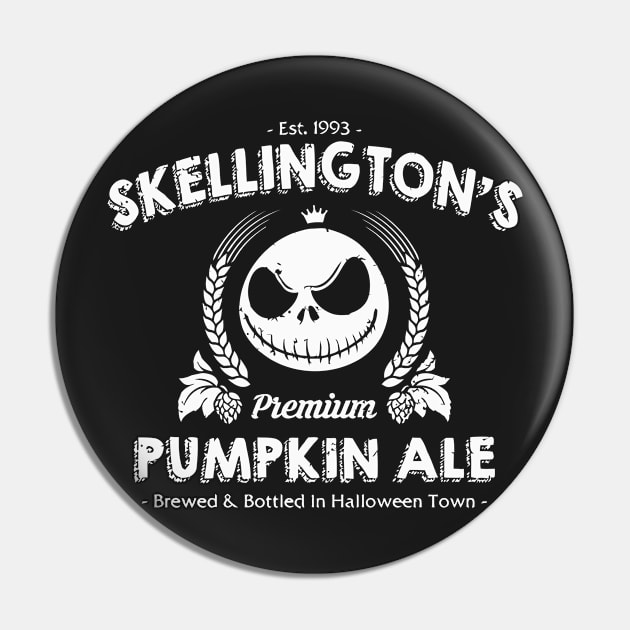 Skellington's Pumpkin Ale Pin by silvianuri021