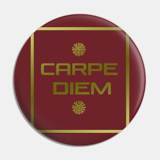 Carpe diem Pin