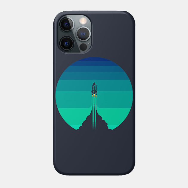 Into The Out Space - Nasa - Phone Case