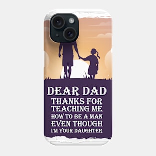 Fathers Day shirt gift all ages Phone Case
