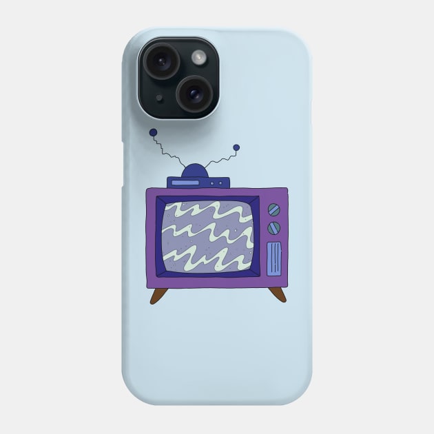 Hora de ver la tele Phone Case by TeeAguss