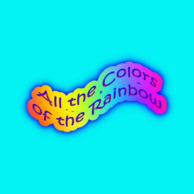 All The Colors of the Rainbow Words by Creative Creation