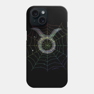 Rainbow Spiderweb Taurus Phone Case