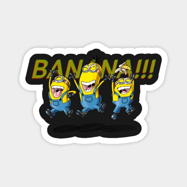 BANANA!!!! Magnet by Signalsgirl2112