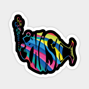 Phish Abstrack Magnet