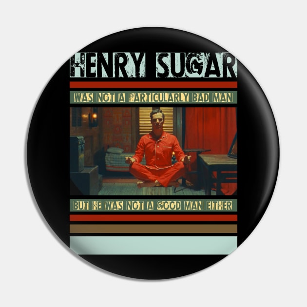 The Wonderful Story of Henry Sugar - Yogi Pin by Barn Shirt USA