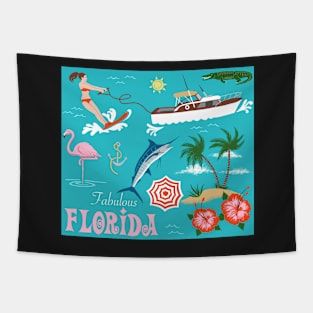 Fabulous Florida Tapestry