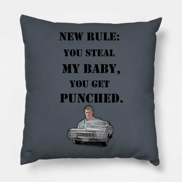 Dean's Baby Pillow by Winchestered