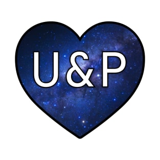 Initials - U & P (Space) T-Shirt