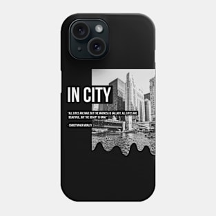 IN CITY - minimalist art Phone Case