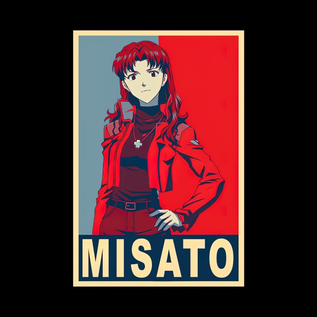 Misato Katsuragi Vintage by eldridgejacqueline