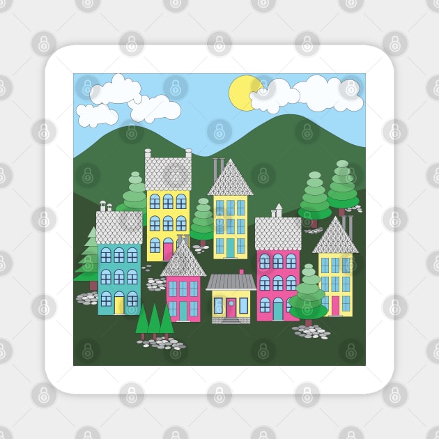 Barrio Alto Verde Magnet by FrancesPoff