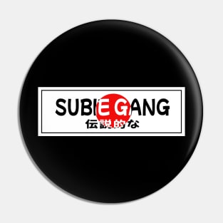 Subie gang jdm Pin